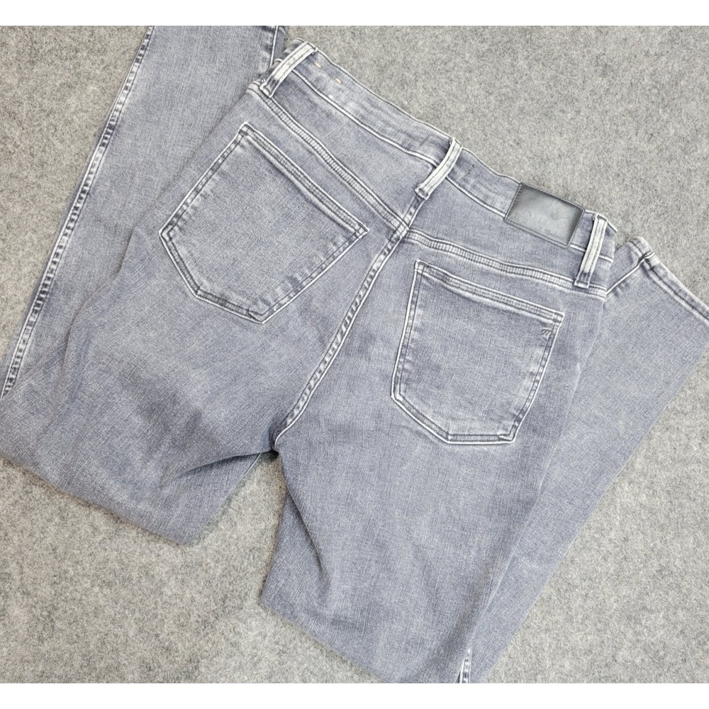 Madewell Jeans Womens 29 Gray High Rise Skinny Crop Stretch Minimalist Casual